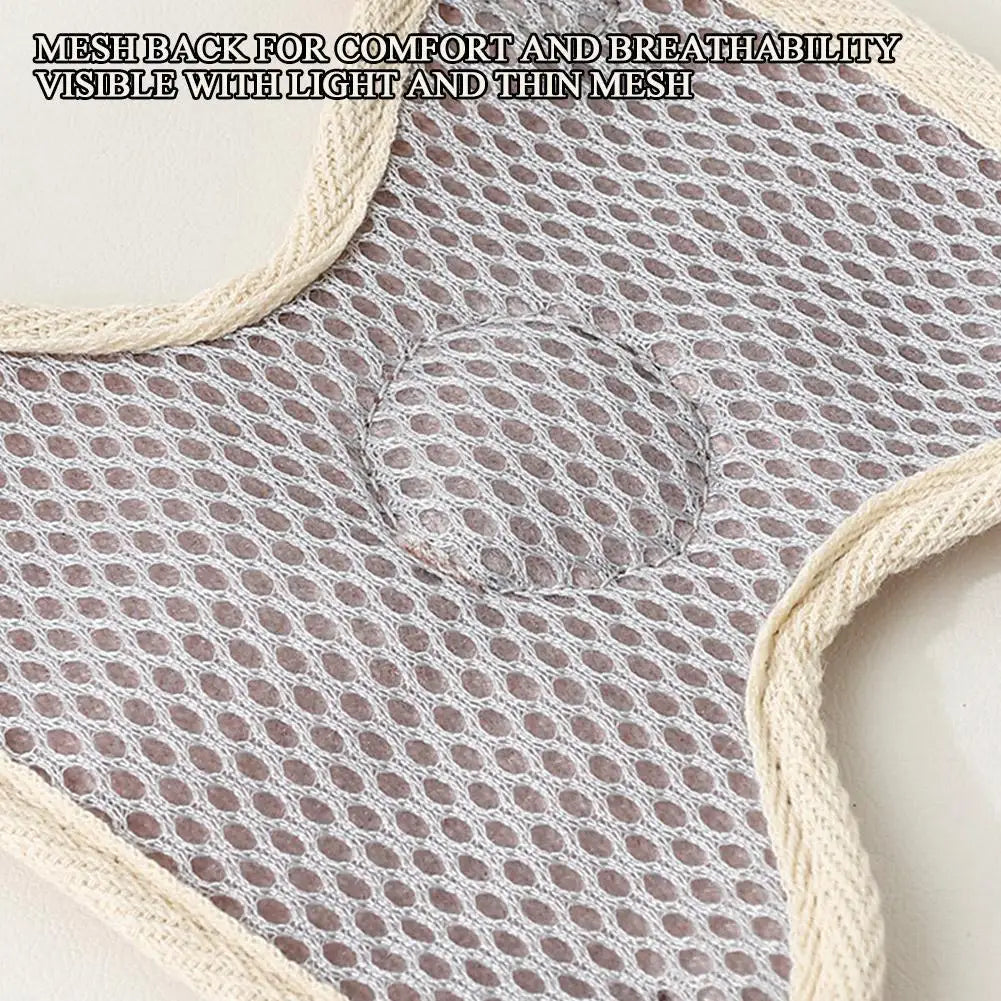 harnais pour chat gris