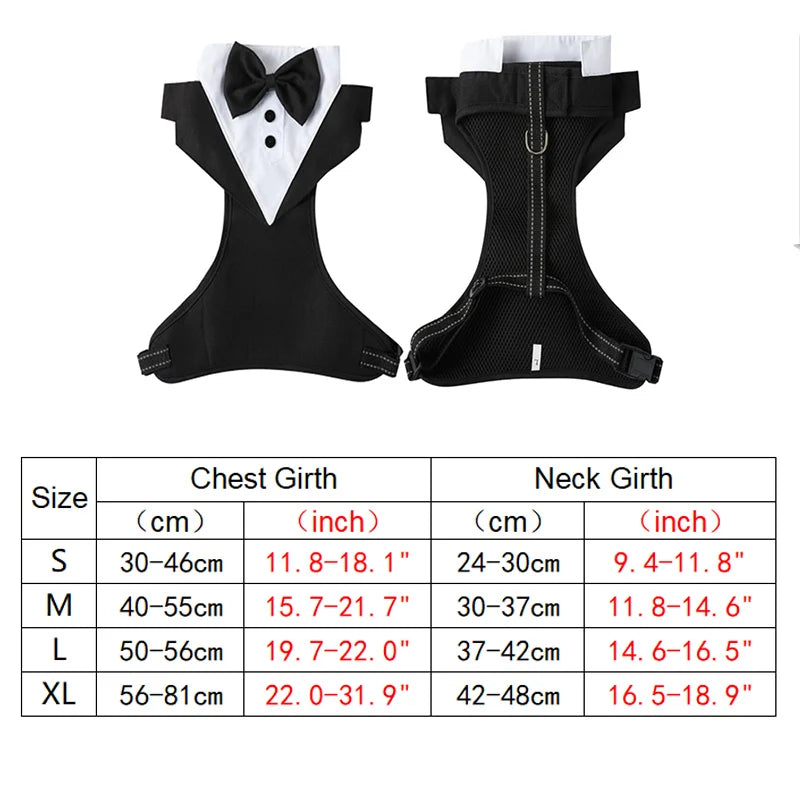 Costume pour chat Smoking de mariage