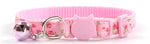 collier pour chat rose