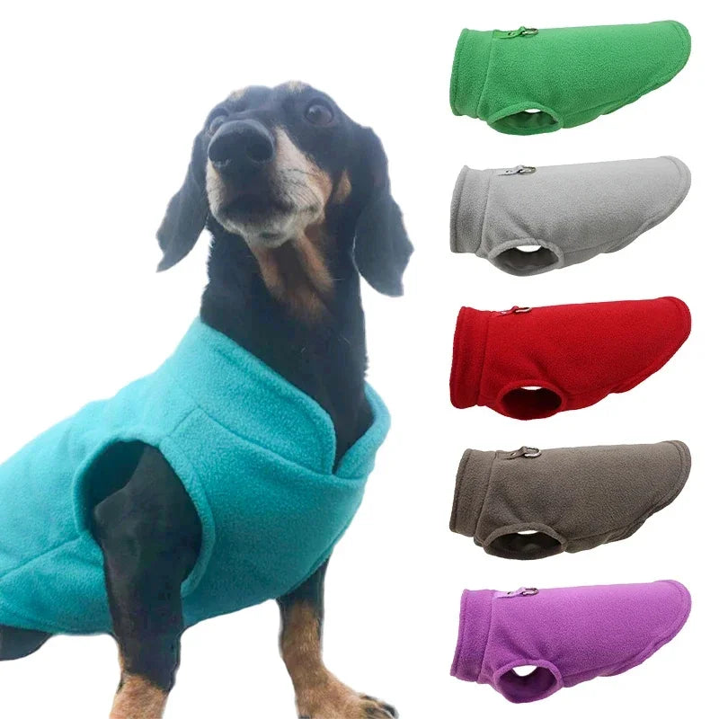 Cappotto per gatti in pile
