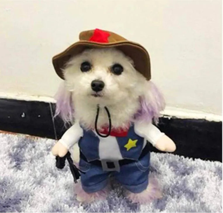 Sheriff Kostüm für Katzen und Hunde | Chic et Chat