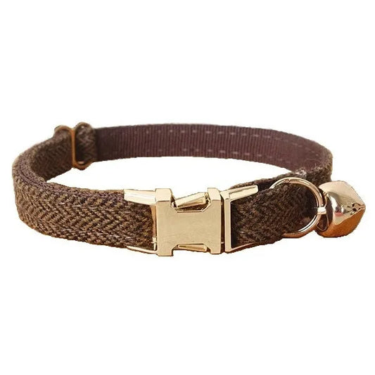 collier personnalisable luxe pour chat