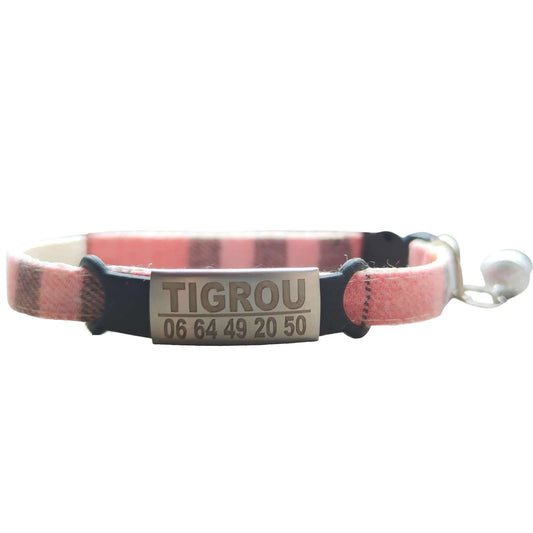 Collier pour chat personnalisé
