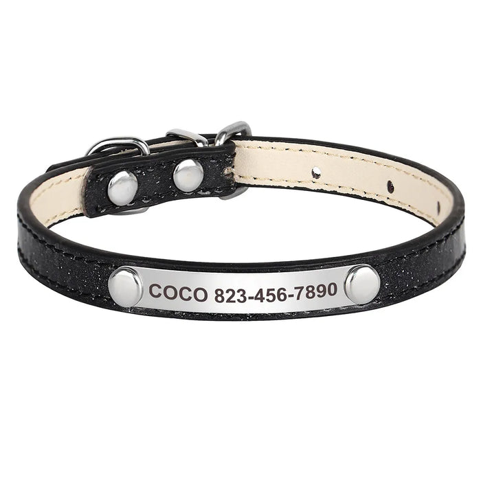 Collier personnalisé à paillettes