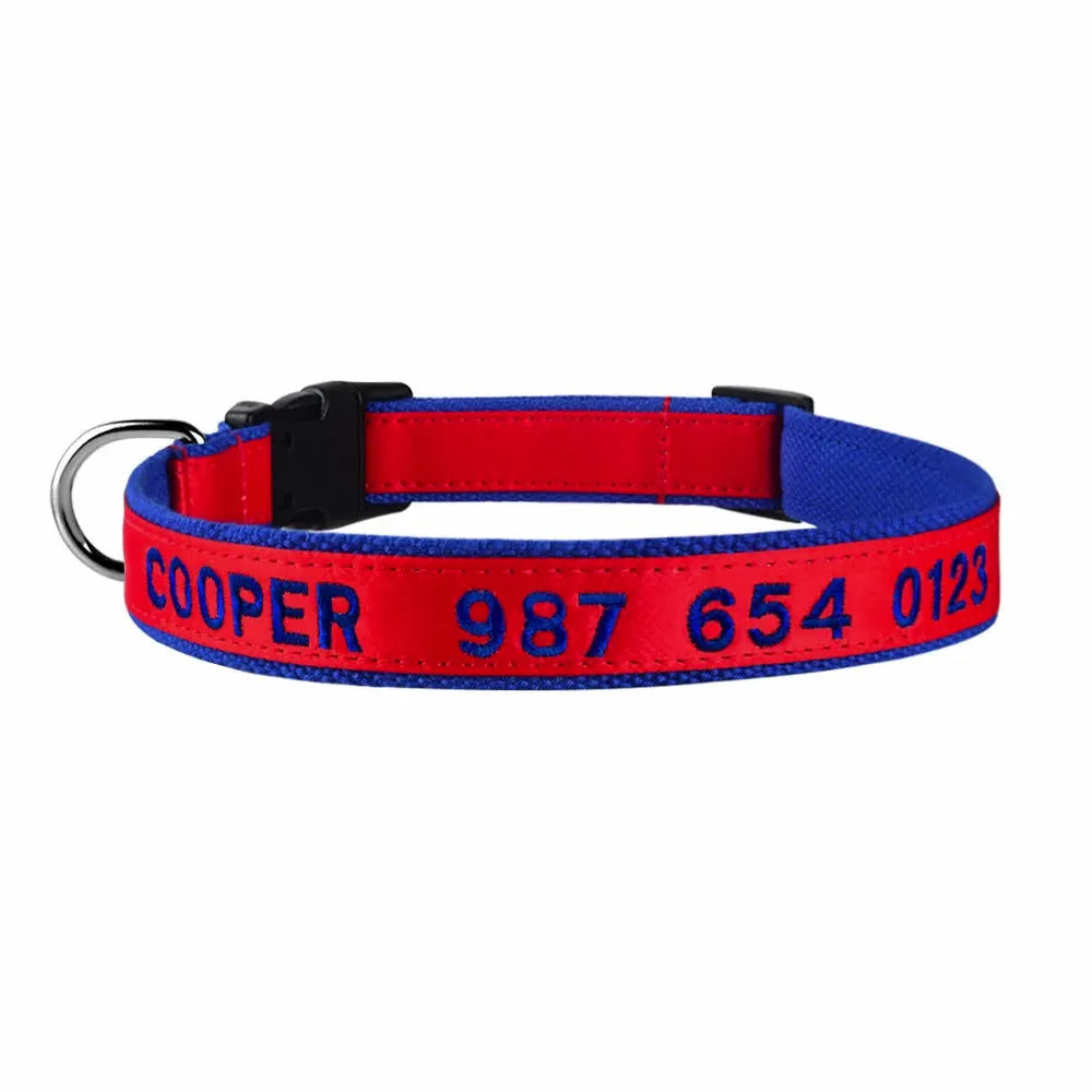 collar personalizable para gato rojo | Chic et Chat
