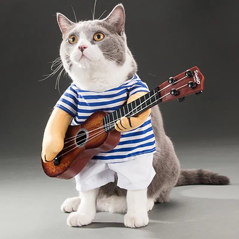 Guitar cat costume | Chic et Chat