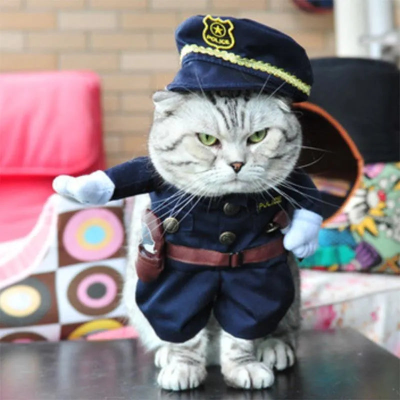 Affordable cat police costume | Chic et Chat