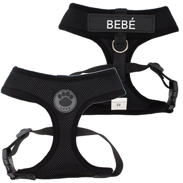 Personalized Patch Escape Proof Cat Harness