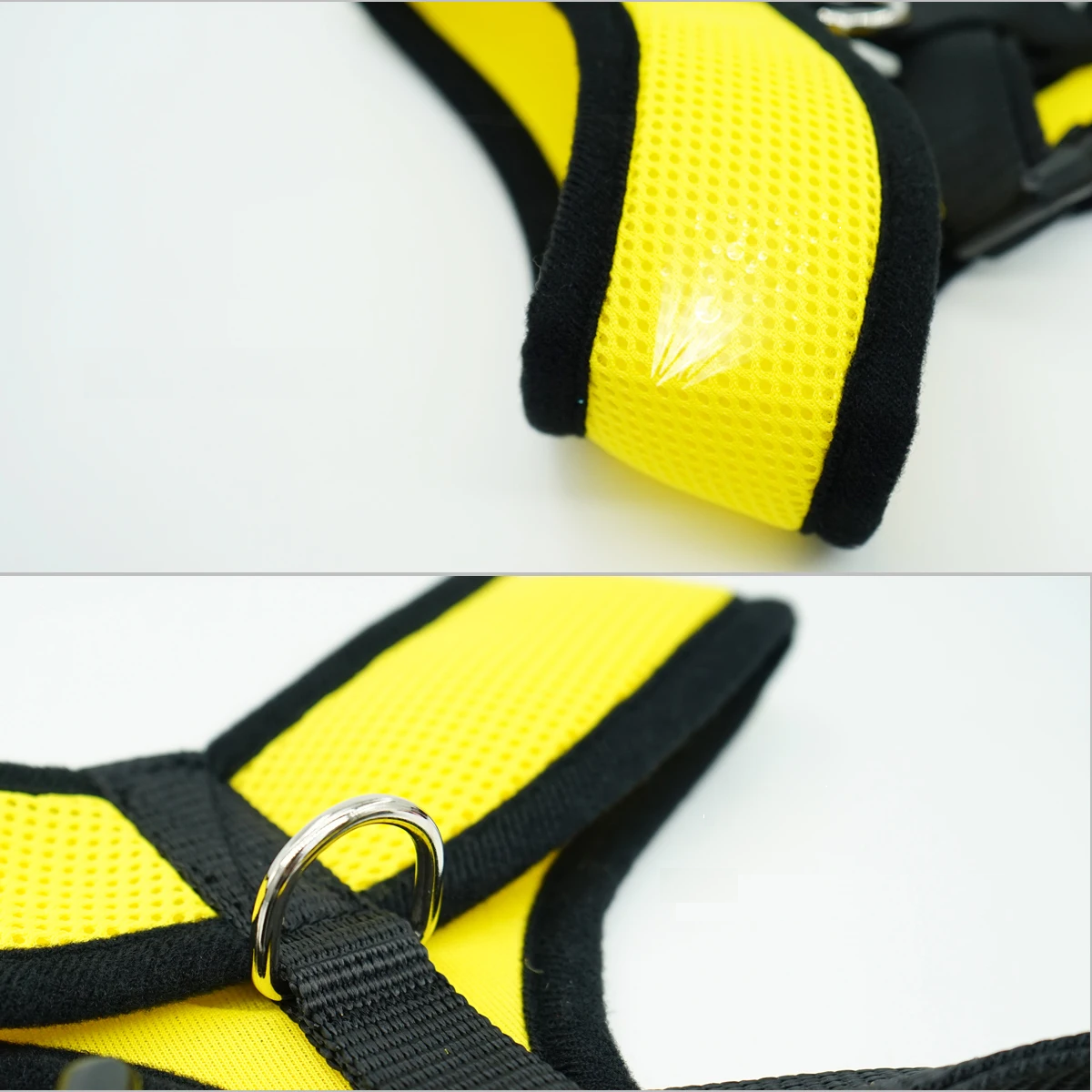 Yellow harness straps | Chic et Chat
