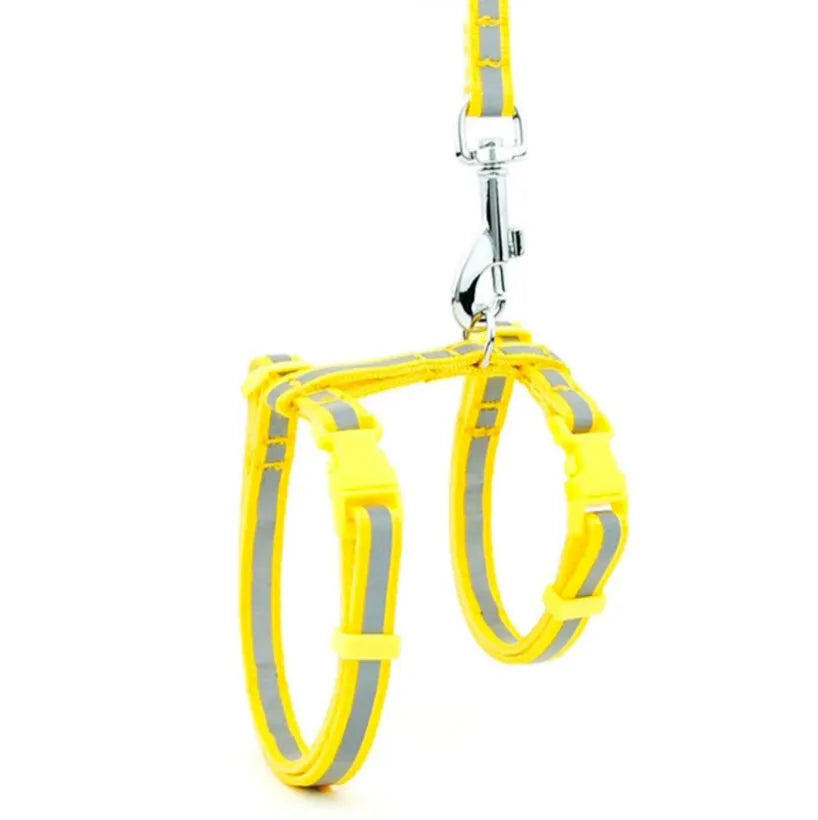 Personalized Reflective Cat Harness, Free Engraving | Chic et Chat