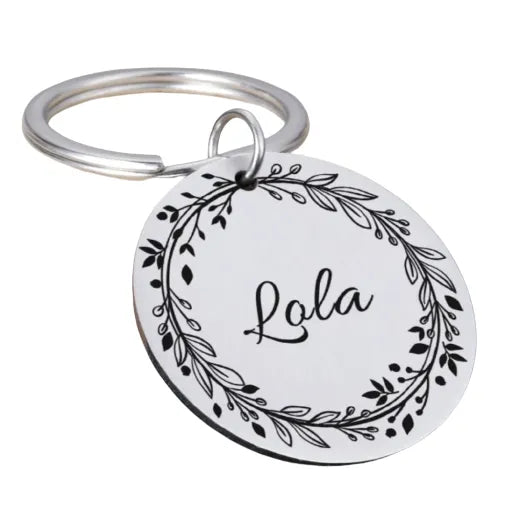 Médaille à graver pour chat