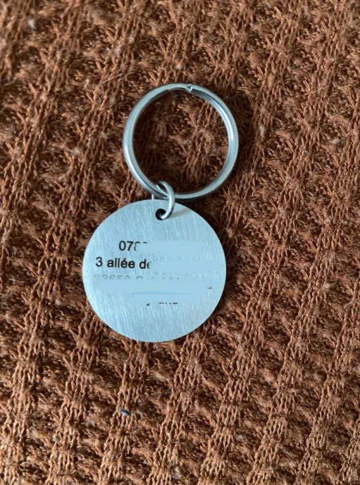 médaille personnalisable chat