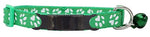 collier vert pour chat à personnaliser
