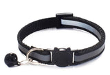 collier nylon chat réfléchissant clochette