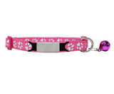 Collier en nylon au motif pattes de velours